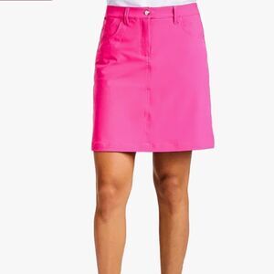 EXCELLENT CONDITION WOMEN’S SIZE 12 NVO BY LANCTOT PRETTY PINK GOLF SKORT